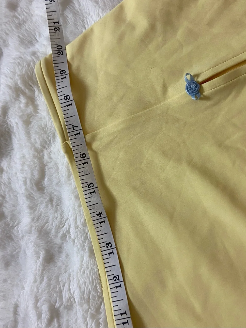 New! Frankie’s bikinis x PINK daydream Yellow Mini Skirt coverup 39192